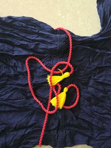Embroidered Navy Blue frock