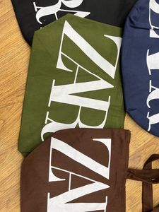 ZARA tote bags 4 colours available