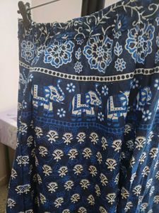 Boho Elephant Print Wrap Skirt