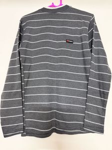 high neck pullover sweatshirt