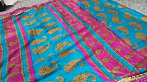 Satin Saree