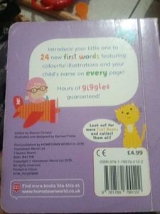 Freya's First Words Board Book