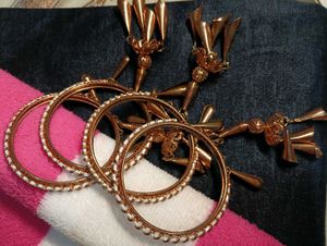 Designer Bangle Set with Tassels
