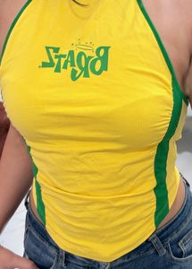 Bratz Yellow Halter Top