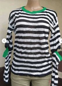 Striped Long Sleeve Top