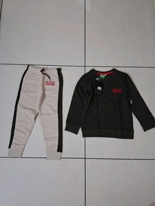 5-6 year BOSS Tracksuit Set