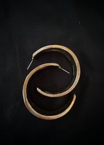Textured Hoop Earrings