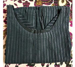 Black  Bahut Hi Pyara Girls Kurta
