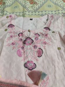 Elegant Pink Kurta Set