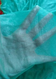 Elegant Teal Saree