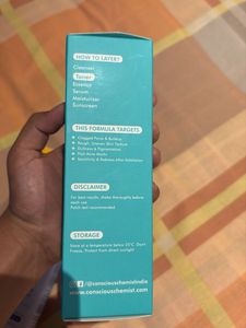 Conscious Chemist Blackhead Melting Water