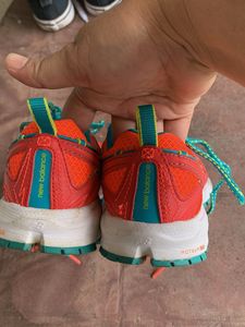 New balance Vibrant Orange &amp; Teal Running Shoes