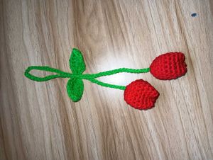 Cute Cherry Hair Clip