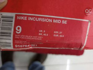 Nike INCURSION SHOES Fixed Price