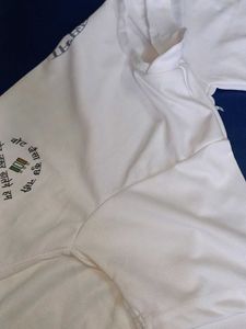 Premium Quality White Lycra T-Shirt