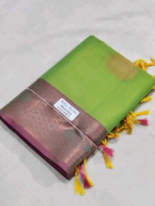 New Trendy Soft Silk Allover Boota Saree