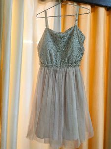 Elegant Lace &amp; Tulle Dress