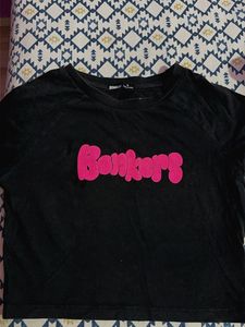 Black "Bonkers" Graphic T-Shirt