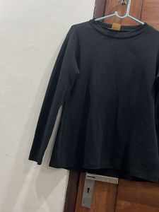 Classic Black Long Sleeve Top
