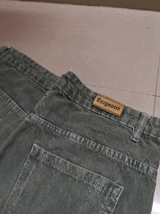 Green Cargo Jeans