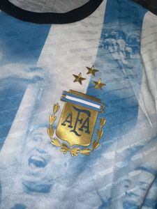 Argentina World Cup Champions Jersey | Messi Era
