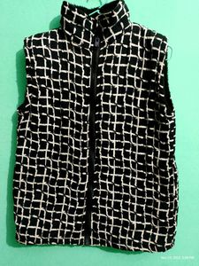 Black Half Sleeve Jacket