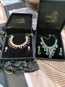 beautiful diamond jewellary sets🩷💚😍