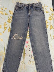 H&amp;M Straight Ultra High Waist Jeans