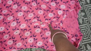 straight pink kurta💗