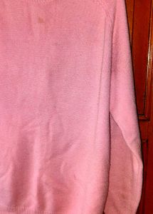 Cute Pink "LOVE" Bunny Sweater