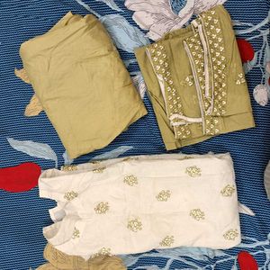 Embroidered Unstitched Suit