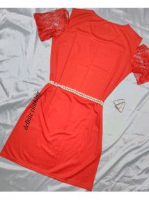 Red One Piece Dress