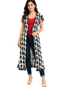 Boho Floral Long Shrug for Women