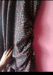 Chic Floral Print Sleeveless Dress