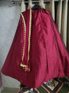 Maroon Lehenga Choli Set