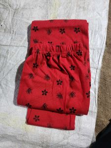 Fun Printed Leggings - Yellow &amp; Red