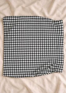 Houndstooth Mini Skirt