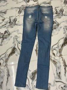 Blue Ripped Denim (Girls)