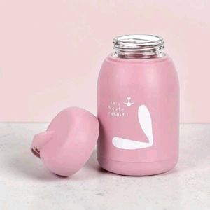 🌸 Cute Bunny Glass Bottle 🐰💖