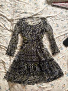 indowestern Mini Dress + FREE evil eye pendant 🎁