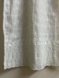 White Chikankari Kurta