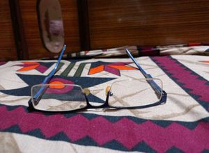 Stylish Half Rim Eyeglasses - Modern Design