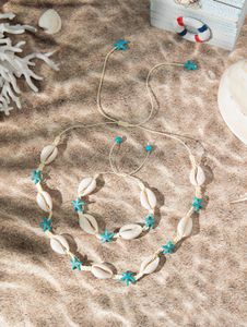 Boho Seashell &amp; Starfish Necklace