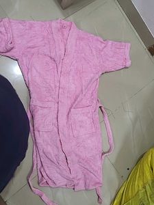 Cozy Pink Fluffy  bath robes