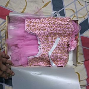 baby girl net 🅰️ frock