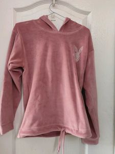 Pink Velvet Loungewear Set
