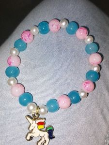 Cute Beaded Bracelets with Charm
