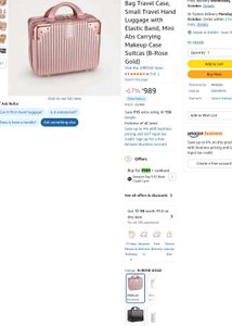 big Pink Vanity Case/Clutch
