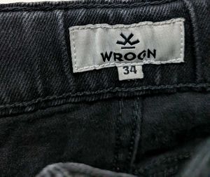 Stylish Black Denim Joggers