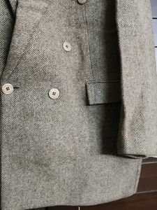 Men Wool Blend Blazer